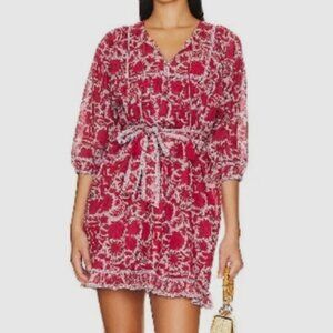 Cleobella Kaz Mini Dress Floral Size M MSRP 238